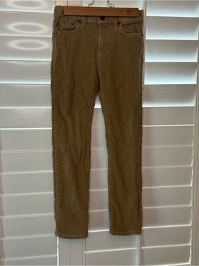 Crewcuts boy's Corduroy Pants in Olive Brown